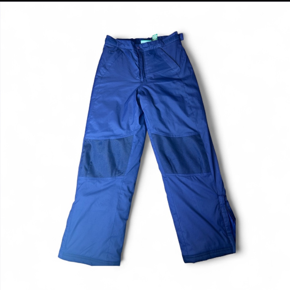 Snow Pants L.L. Bean Blue Insulated Outerwear